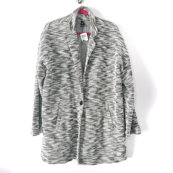 Windsor NWT Black White Coat Large - Picture 1 of 9